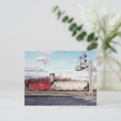 Caboose Postcard Postkarte (Stehend Vorderseite)