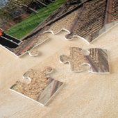 Caboose Railcar Edmonton Kanada. Puzzle (Seite)