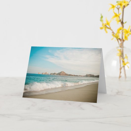 Cabos San Lucas Karte (Gelbe Blume)