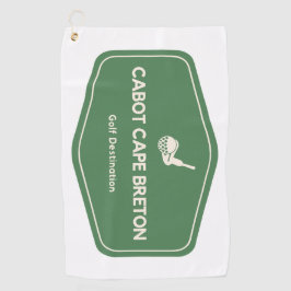 Cabot Cape Breton Kanada Golf Zielort Golfhandtuch