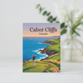 Cabot Cliffs Kanada Postkarte (Stehend Vorderseite)