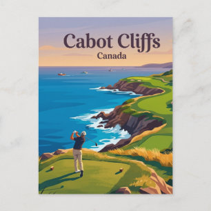 Cabot Cliffs Kanada Postkarte