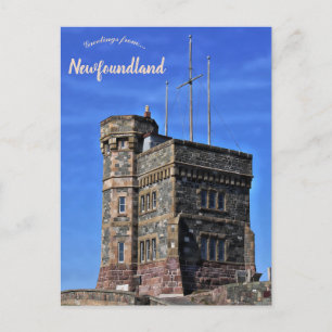 Cabot Tower Neufundland Kanada Postkarte