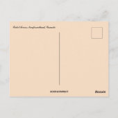 Cabot Tower Newfoundland Canada Postkarte (Rückseite)