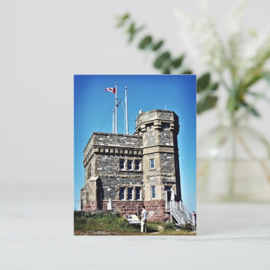 Cabot Tower Postkarte (Stehend Vorderseite)