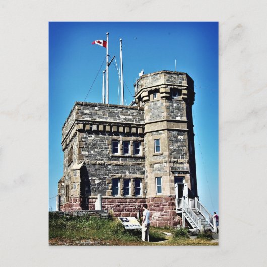 Cabot Tower Postkarte (Vorderseite)