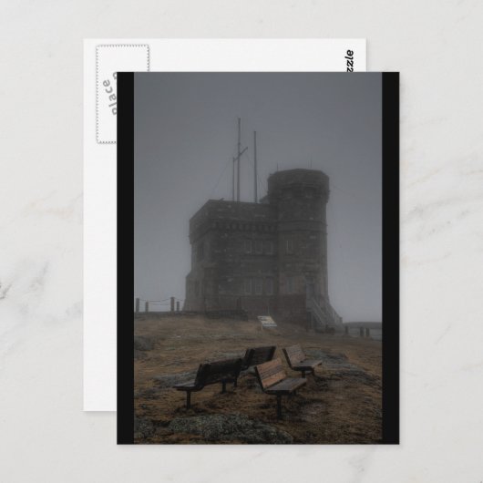 Cabot Tower Postkarte (Vorne/Hinten)