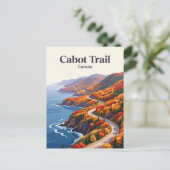 Cabot Trail Kanada Postkarte (Stehend Vorderseite)