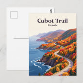 Cabot Trail Kanada Postkarte (Vorne/Hinten)
