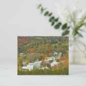 Cabot, Vermont im Herbst. Nordost-Königreich. Postkarte (Stehend Vorderseite)
