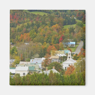 Cabot, Vermont im Herbst. Northeast Kingdom. Magnet