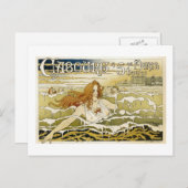 Caboure - Paris - Vintage französische Werbung Postkarte (Vorne/Hinten)