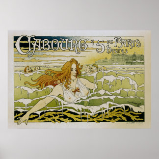 Cabourg, 5 Stunden von Paris entfernt Poster