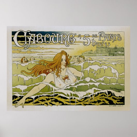 Cabourg, 5 Stunden von Paris entfernt Poster (Vorne)