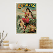 Cabourg Paris Frankreich Poster (Küche)