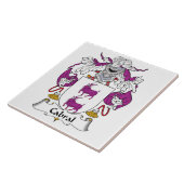 Cabral Familienwappen Fliese (Seite)