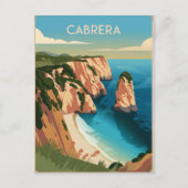 Cabrera Spanien Vintag Postkarte (Vorderseite)
