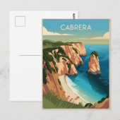 Cabrera Spanien Vintage Postkarte (Vorne/Hinten)