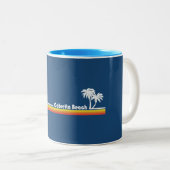 Cabretta Beach Sapelo Island Georgia Zweifarbige Tasse (VorderseiteRechts)