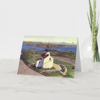 CABRILLO LIGHTHOUSE LIMIITE FEIERTAGSKARTE