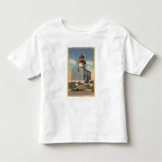 Cabrillo nationales Monument, Point Kleinkind T-shirt (Vorderseite)