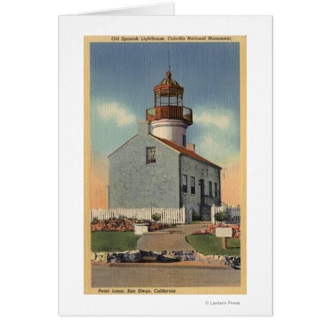 Cabrillo Nat'l Monument, Leuchtturm Point Loma (Vorne)