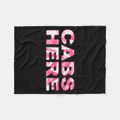 Cabs Here Gym Tan Laundry New Jersey Gtl Garden Fleecedecke (Vorderseite (Horizontal))