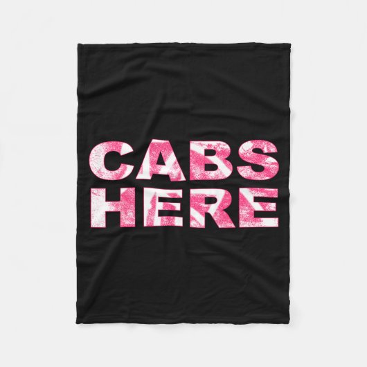 Cabs Here Gym Tan Laundry New Jersey Gtl Garden Fleecedecke (Vorderseite)