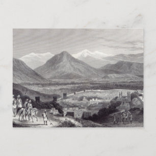 Cabul von Bala Hissar Postkarte