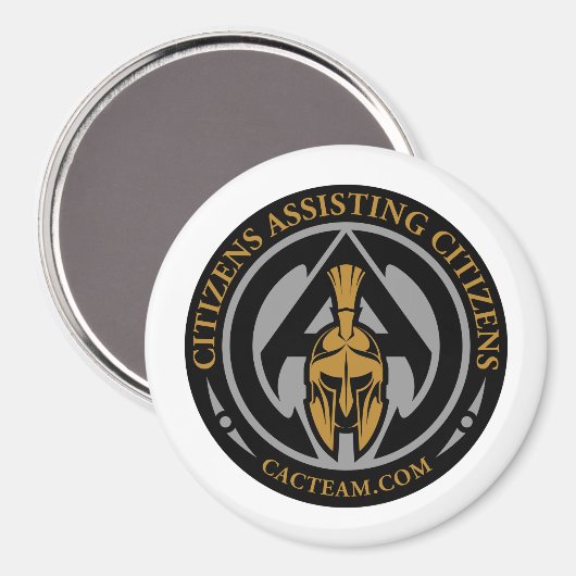 CAC Large Magnet (Vorderseite/Rückseite)