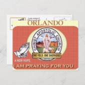 CAC ORLANDO) MOJISOLA GBADAMOSI POSTKARTE (Vorne/Hinten)