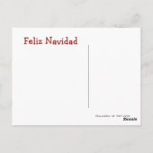 Caca de Oro ~ Tarjeta Postal / Invitación Postkarte (Rückseite)