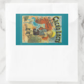 Cacao Lacte Aus Tous Le Choclat Chocolate Französi Rechteckiger Aufkleber (Tasche)