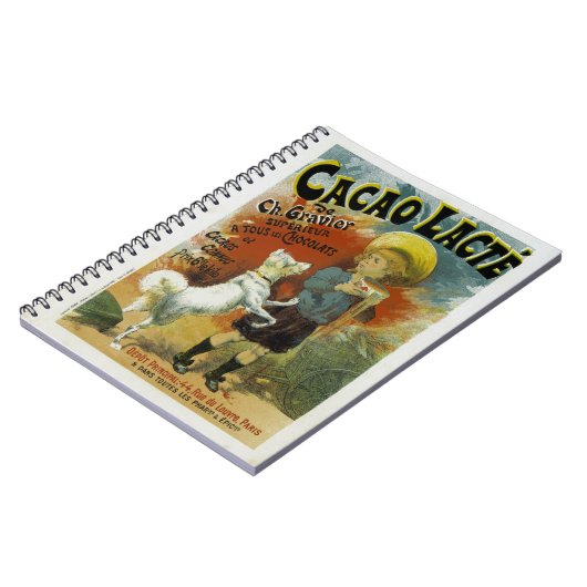 Cacao Lacte Notizblock (Linke Seite)