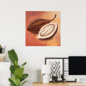 Cacao Pod Poster (Heimbüro)
