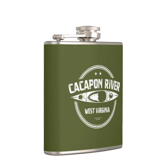 Cacapon River, West Virginia Flachmann (Rechts)