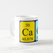 Cace Periodenname Tasse (Vorderseite Links)
