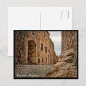 Caceres, schöne spanische Postkarte (Vorne/Hinten)