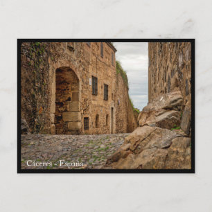 Caceres, schöne spanische Postkarte