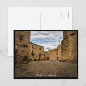 Caceres, schöne spanische Postkarte (Vorne/Hinten)