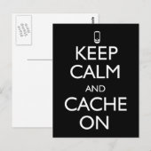 Cache On Postkarte (Vorne/Hinten)
