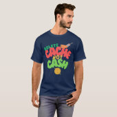 Cache und Bargeld in der Technologie T-Shirt (Vorne ganz)
