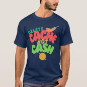 Cache und Bargeld in der Technologie T-Shirt (Vorderseite)
