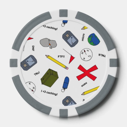 Caching-Chips Pokerchips (Vorderseite)