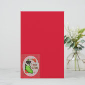 Cachorrito Feliz Navidad Briefpapier (Stehend Vorderseite)