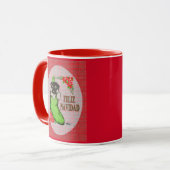 Cachorrito Feliz Navidad Tasse (Vorderseite Links)