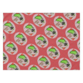 Cachorrito Feliz Navidad Tischdecke (Vorderseite (Horizontal))