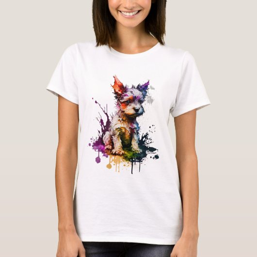 Cachorro grafiti T-Shirt (Vorderseite)