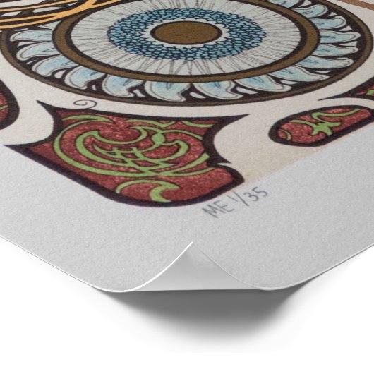 Cachou De Luxe Vintage Poster (Ecke)