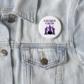 Cackle Crew Mittelalterliches Halloween Hexen Button (Beispiel)